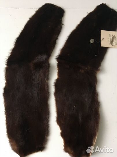 Меховой воротник норка