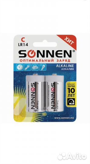 Аккумуляторные батарейки sonnen lr14