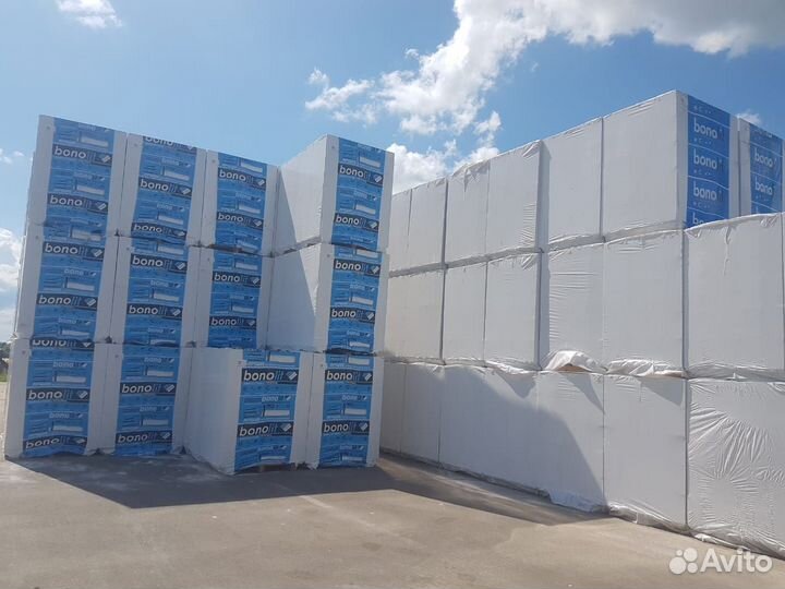 Газобетонные блоки, пеноблоки Бонолит