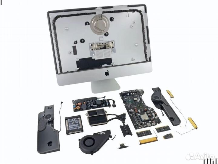 SSD iMac 256Гб - 2000Гб (Apple SSD ) + замена