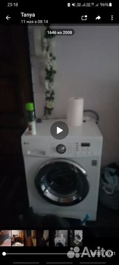 Стиральная машина бу lg