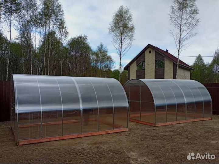 Теплица стандарт с покрытием и доставкой