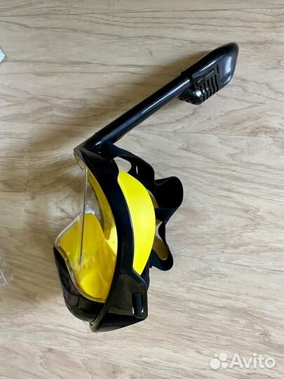 Полнолицевая маска с трубкой Sargan «планета»