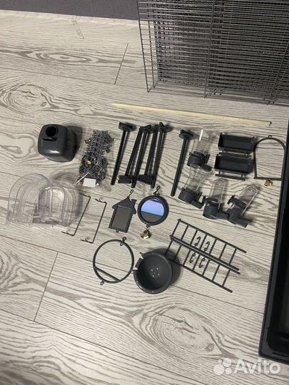 Большая клетка для попугая 126см