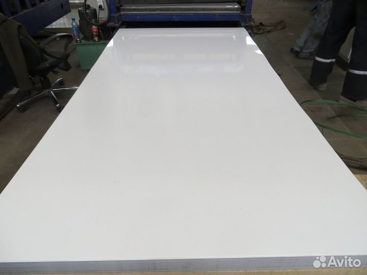 Гладкий лист с полимерным покрытием