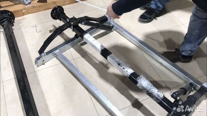 Подвеска легкового прицепа мзса 817710.014