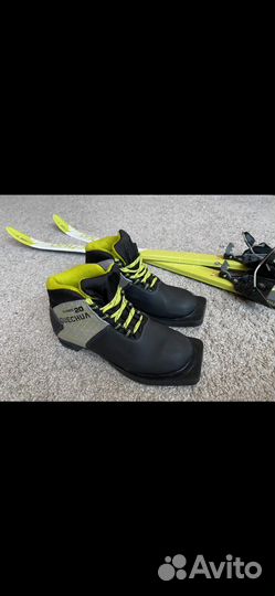 Лыжи детские с ботинками