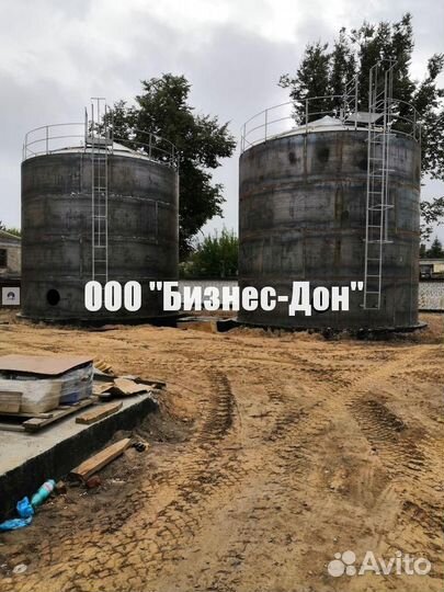 Изготовление резервуаров вертикальных, горизонталь