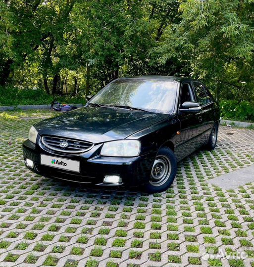 Hyundai Accent 1.5 AT, 2008, 280 000 км