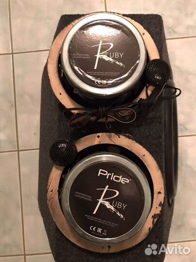 Сабвуфер, усилитель, колонки и провода