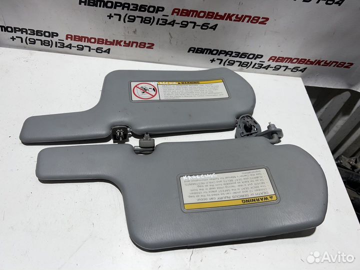 Солнцезащитные козырьки nissan almera classic