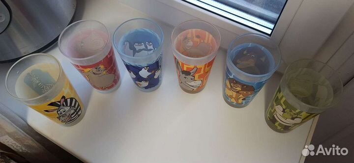 Стаканы Билла детские 6 штук