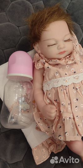 Кукла реборн для девочки reborn силиконовая 30 см