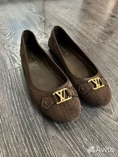 Мокасины женские (балетки) Louis Vuitton