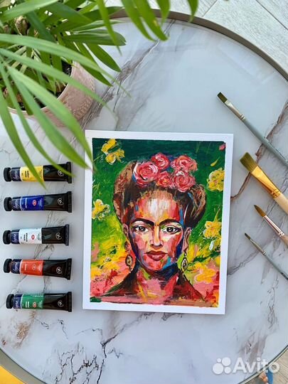 Фрида Кало. Женский портрет. Абстракция