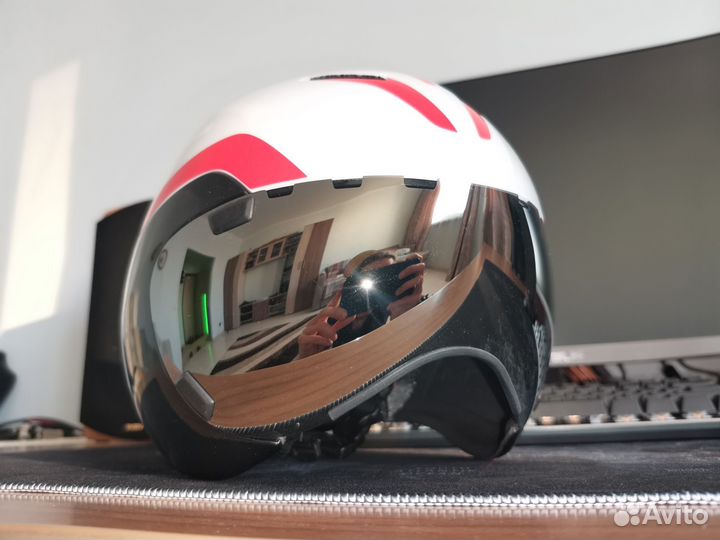 Аэродинамический трековый велошлем MET Drone WB