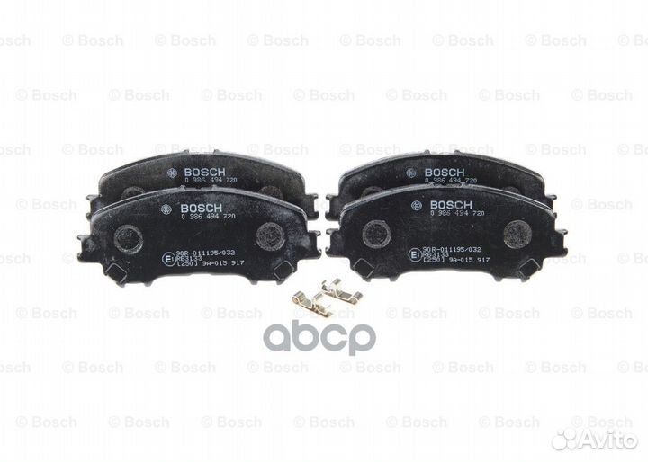 Дисковые колодки передние bosch0 986 494 720 D