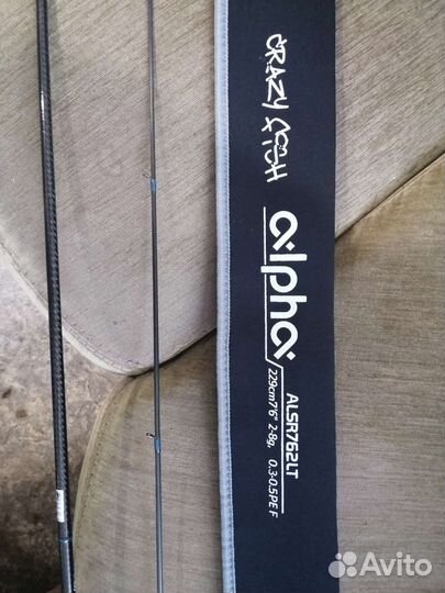 Спиннинг crazy fish alpha