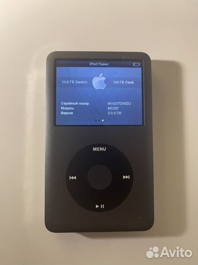 Плеер iPod classic 160 gb