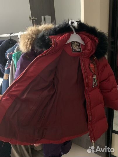 Пуховик choupette 110 р