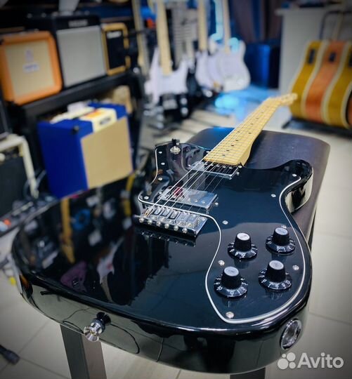Гитара fender squier telecaster deluxe custom