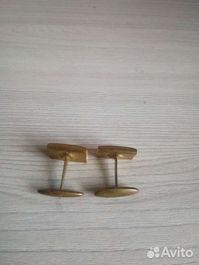 Запонки янтарь СССР