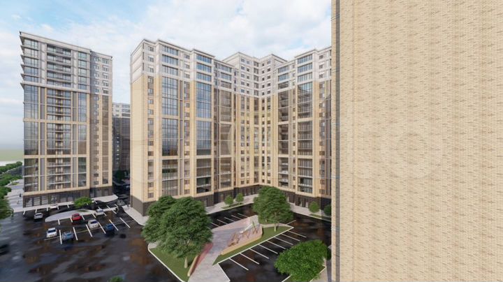 1-к. квартира, 54,7 м², 14/18 эт.