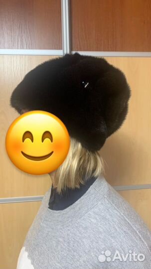 Шапка норковая женская новая