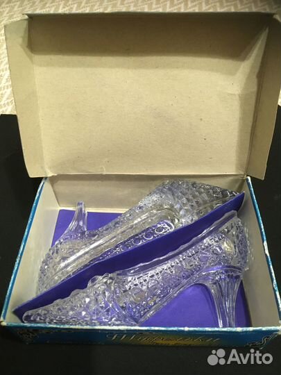 Туфельки для Золушки (изделие из хрусталя)