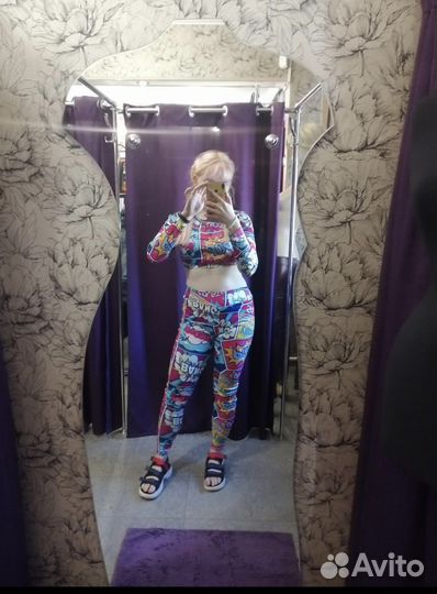 Спортивный костюм для фитнеса женский