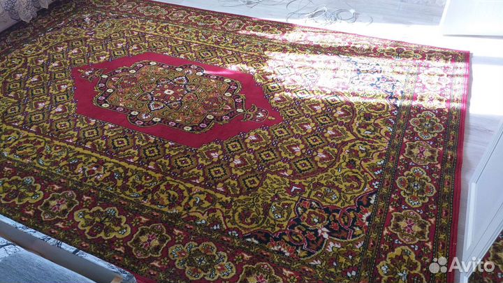 Ковер шерстяной натуральный