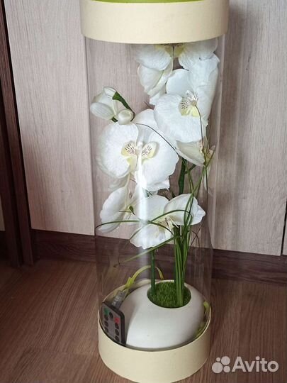 Орхидея светильник в коробке от USB