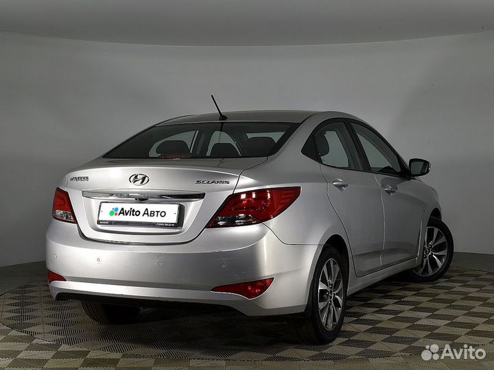 Hyundai Solaris 1.6 AT, 2015, 105 137 км