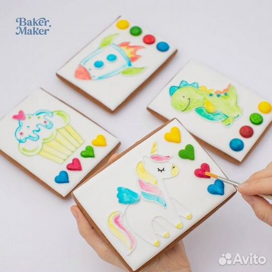 Пряники из медового теста Baker Maker