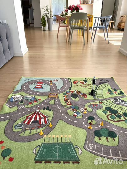 Ковер детский икея дорога