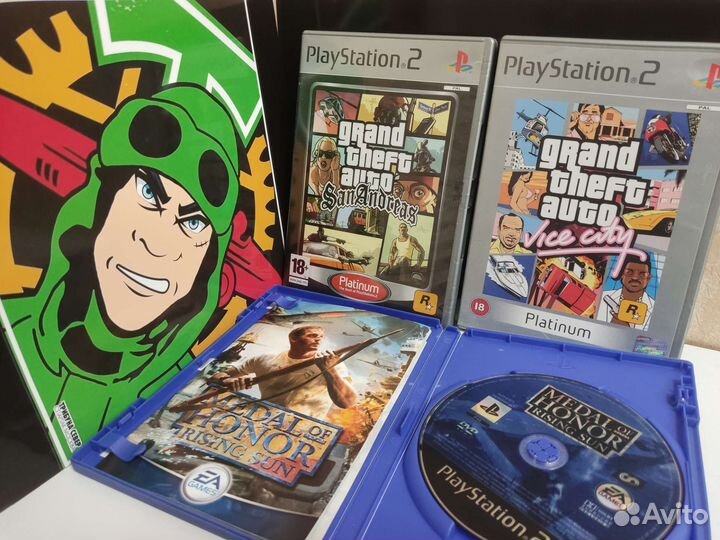 Игры Playstation 2 лицензия (ps2 )