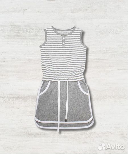 Платье сарафан Новое для девочки, р. 110-116