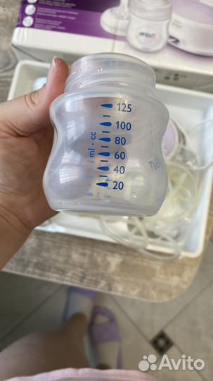 Молокоотсос avent электрический