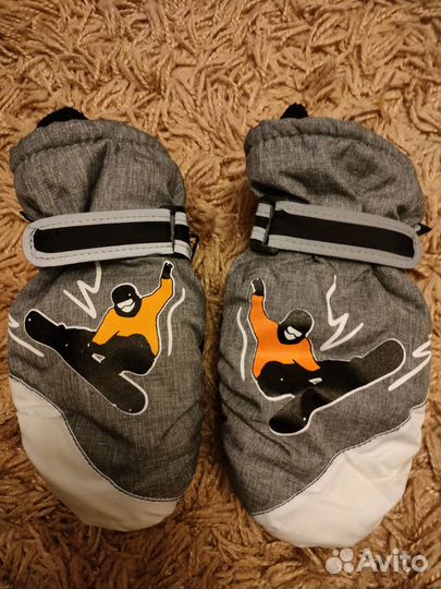 Варежки краги зимние