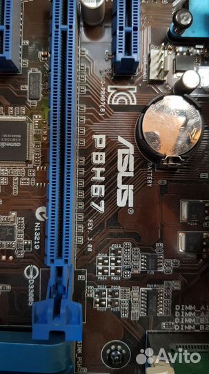 Материнская плата с процессором i7