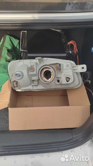 Фара левая на hyundai accent