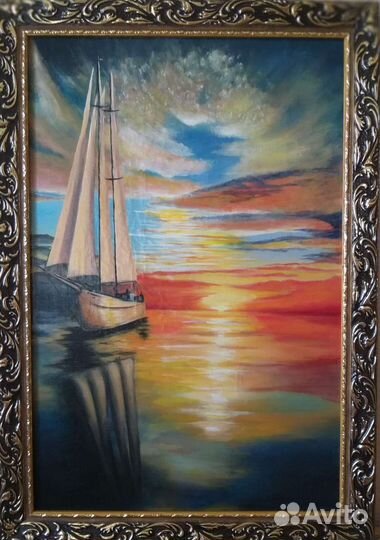 Картина маслом на холсте