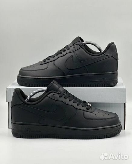 Мужская обувь Nike Air Force 1 Low (Черные )