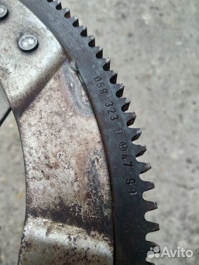 Маховик 5 ступ АКПП 1.8Т Ауди А4 Б5 058105323D