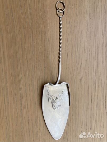 Лопатка для торта серебро