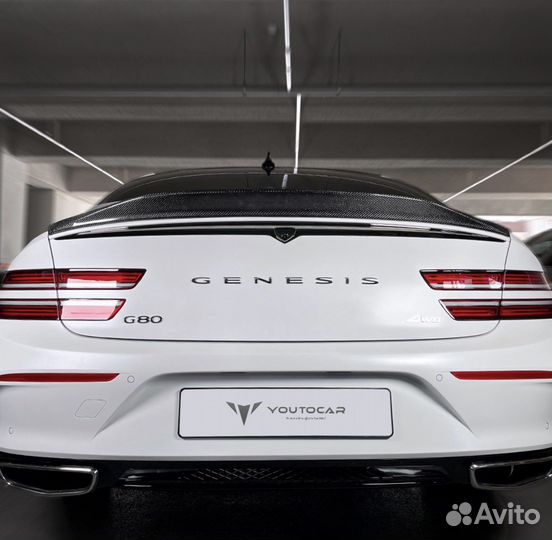 Genesis G 80 Спойлер багажника Карбон