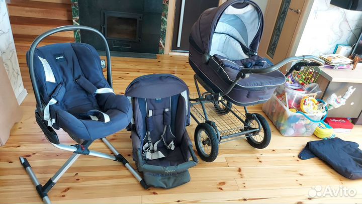 Детские коляски 3 в 1 (4 в 1)
