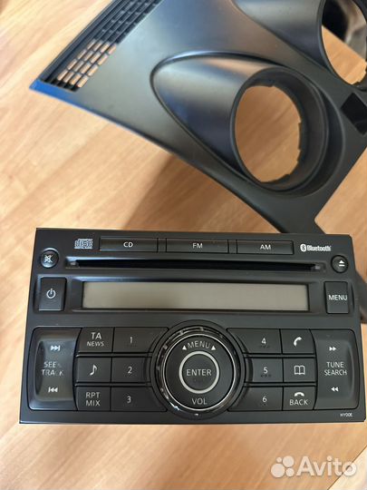 Магнитола с рамкой Nissan Qashqai J10