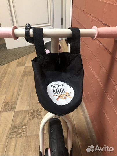 Беговел детский Kinderkraft розовый