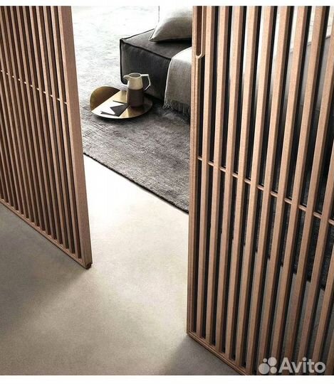 Раздвижные реечные перегородки